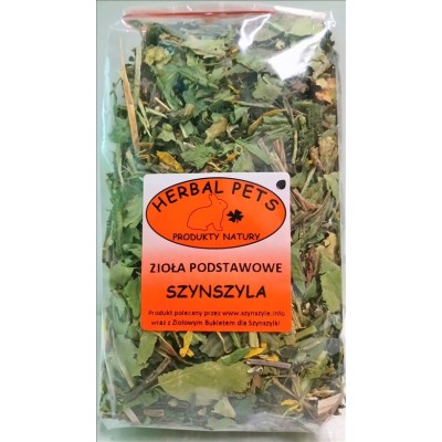 Zioła podstawowe szynszyla 100g HERBAL PETS