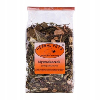 Zioła podstawowe myszoskoczek 100g HERBAL PETS