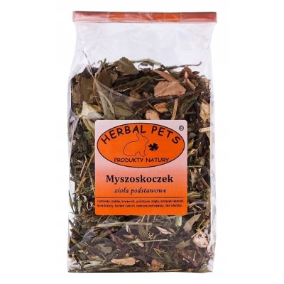 Zioła podstawowe myszoskoczek 100g HERBAL PETS