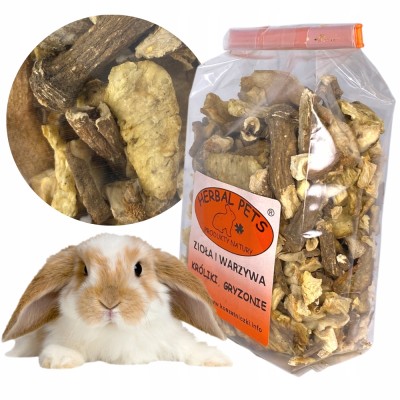 Zioła i warzywa króliki ,gryzonie 100g HERBAL PETS