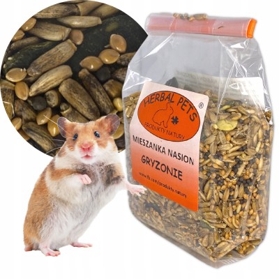 Mieszanka nasion gryzonie 150g HERBAL PETS