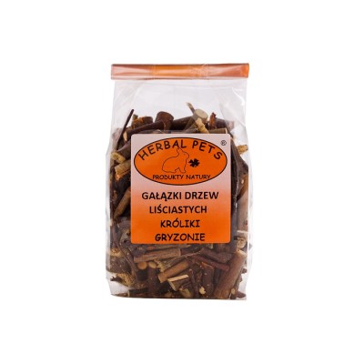 Gałązki drzew liściastych 75g HERBAL PETS