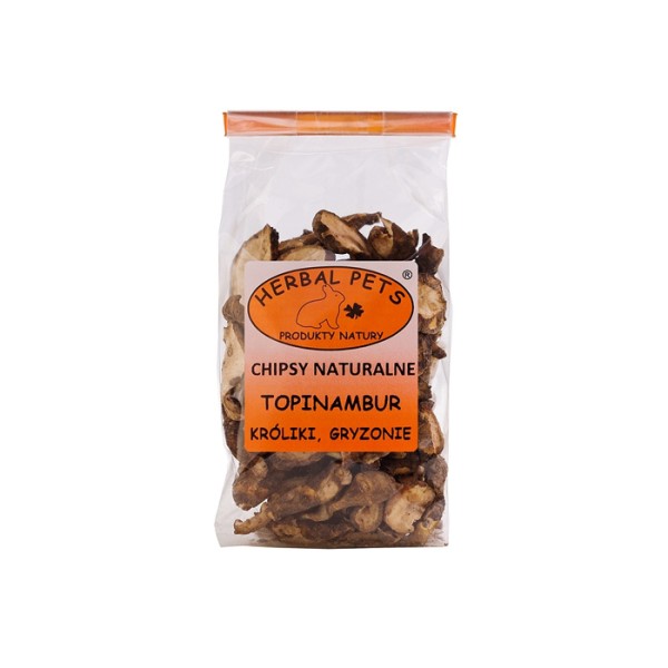 Chipsy naturalne topinambur 75g HERBAL PETS