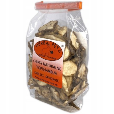 Chipsy naturalne topinambur 75g HERBAL PETS