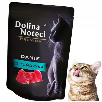 Karma dla kota danie z tuńczyka  szasz.85g  DOLINA NOTECI