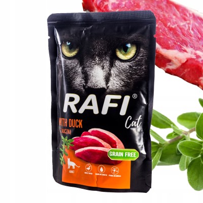 Karma dla kota rafi pasztet ster.z tuńczyk 100g DOLINA NOTECI