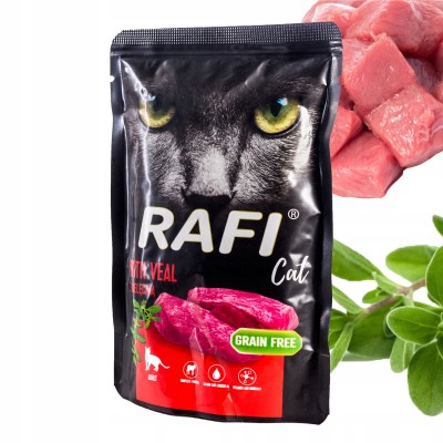 Karma dla kota rafi pasztet ster.z tuńczyk 100g DOLINA NOTECI