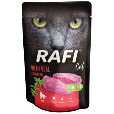 Karma dla kota rafi pasztet ster.z indykiem 100g DOLINA NOTECI