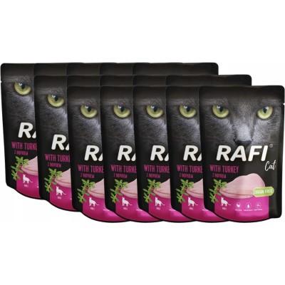 Karma dla kota rafi pasztet ster.z indykiem 100g DOLINA NOTECI