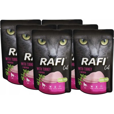 Karma dla kota rafi pasztet ster.z indykiem 100g DOLINA NOTECI