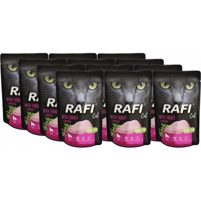 Karma dla kota rafi pasztet ster.z indykiem 100g DOLINA NOTECI