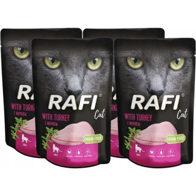 Karma dla kota rafi pasztet ster.z indykiem 100g DOLINA NOTECI