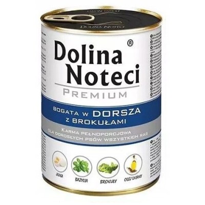 Karma dla psa dorsz i brokuł 800g DOLINA NOTECI