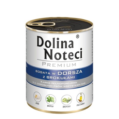 Karma dla psa dorsz i brokuł 800g DOLINA NOTECI
