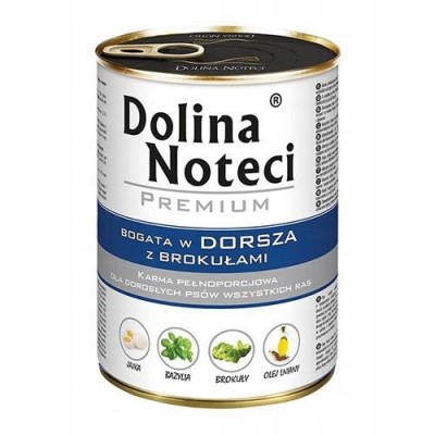 Karma dla psa dorsz i brokuł 800g DOLINA NOTECI