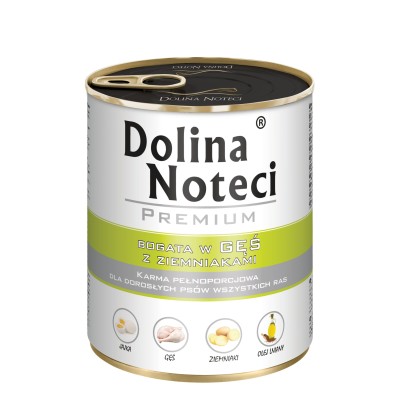 Karma dla psa gęś ziemniak 800g DOLINA NOTECI
