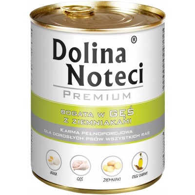 Karma dla psa gęś ziemniak 800g DOLINA NOTECI