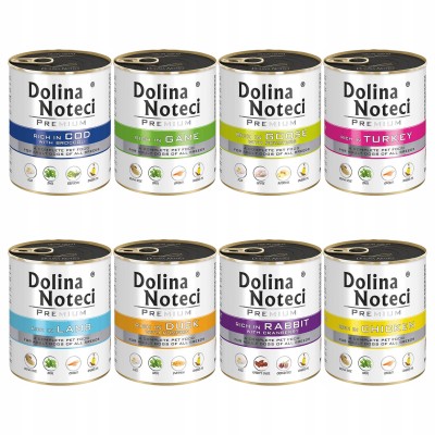 Karma dla psa kurczak  800g DOLINA NOTECI