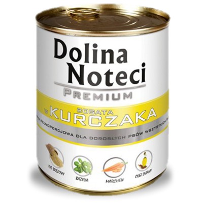 Karma dla psa kurczak  800g DOLINA NOTECI