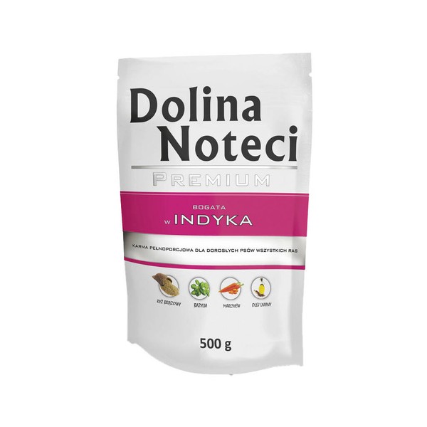 Karma dla psa indyk 500g DOLINA NOTECI