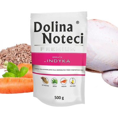 Karma dla psa indyk 500g DOLINA NOTECI