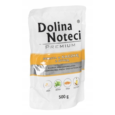 Karma dla psa kaczka z dynią 500g DOLINA NOTECI