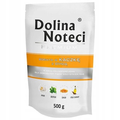 Karma dla psa kaczka z dynią 500g DOLINA NOTECI