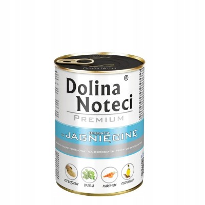 Karma dla psa jagnięcina  400g DOLINA NOTECI