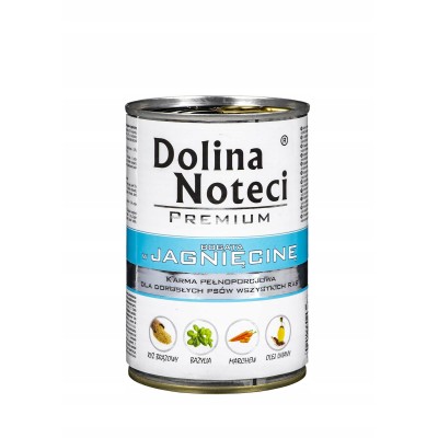 Karma dla psa jagnięcina  400g DOLINA NOTECI