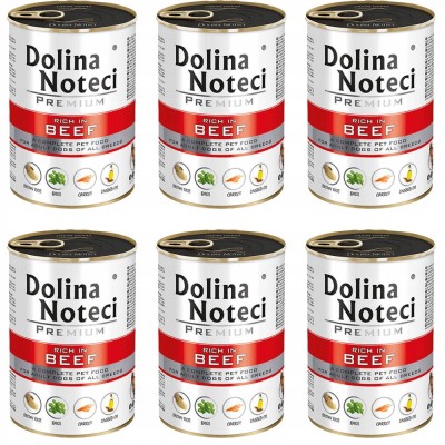 Karma dla psa wołowina 400g DOLINA NOTECI