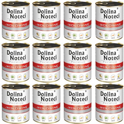 Karma dla psa wołowina 400g DOLINA NOTECI