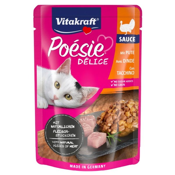 Poesie Deli Sauce indyk w sosie  85 g VITAKRAFT
