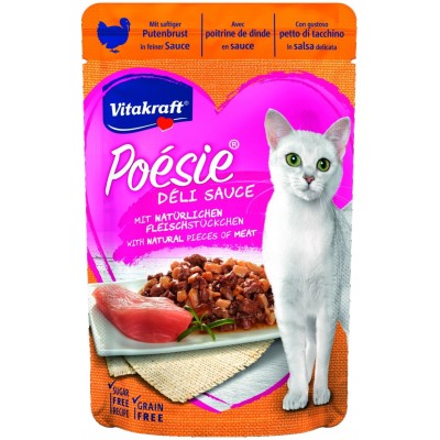 Poesie Deli Sauce indyk w sosie  85 g VITAKRAFT