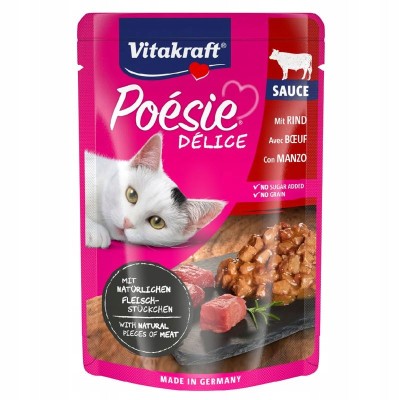 Poesie Deli Sauce serca w sosie  85 g VITAKRAFT
