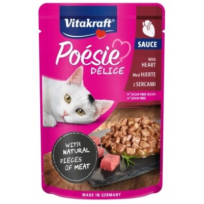 Poesie Deli Sauce serca w sosie  85 g VITAKRAFT