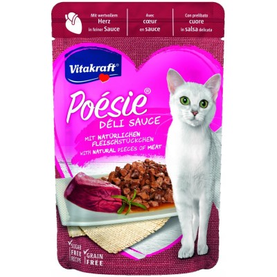 Poesie Deli Sauce serca w sosie  85 g VITAKRAFT