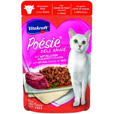 Poesie Deli Sauce wołowina w sosie  85 g VITAKRAFT