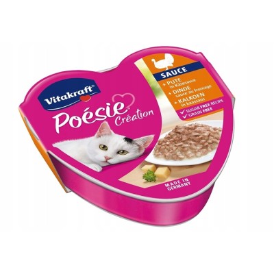 Poesie serce indyk i ser w sosie 85 g VITAKRAFT