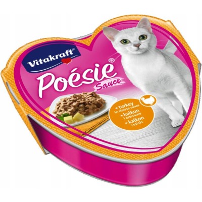 Poesie serce indyk i ser w sosie 85 g VITAKRAFT