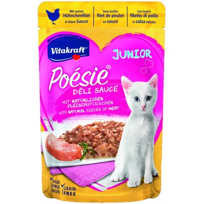 Poesie Deli Sauce junior kurczak sos  85 g VITAKRAFT