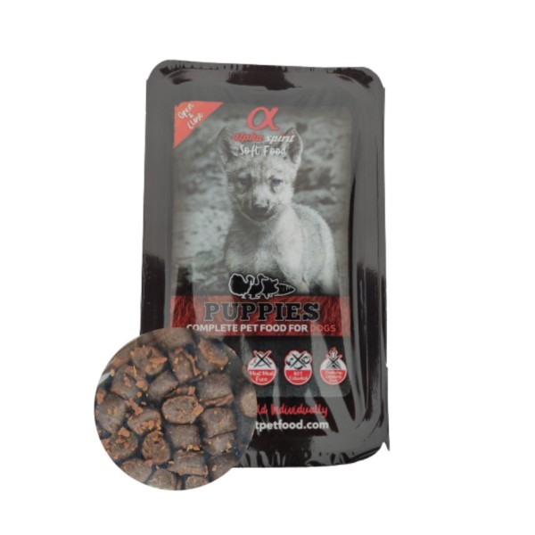 Alpha spiryt karma półmiękka PUPPIES /TACKA/