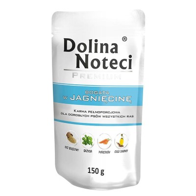 Saszetka dla psa jagnięcina 150g DOLINA NOTECI
