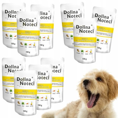 Saszetka dla psa kurczak 150g DOLINA NOTECI