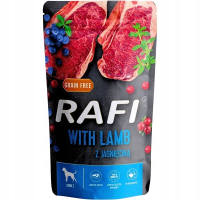 Saszetka dla psa RAFI z wołowiną 500g DOLINA NOTECI