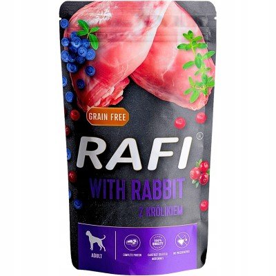 Saszetka dla psa RAFI z wołowiną 500g DOLINA NOTECI