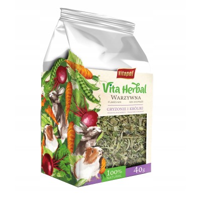 VITAPOL Vita herbal dla gryzoni warzywna grządka 100g