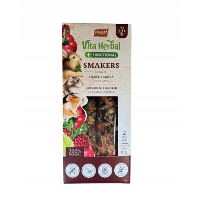 VITAPOL Vita herbal smakers sierść i skóra 2szt