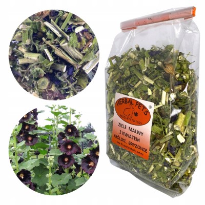 Ziele malwy z kwiatem 70g HERBAL PETS