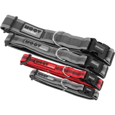 Obroża dla psa MOOV reg.20mm czerwona ZOLUX