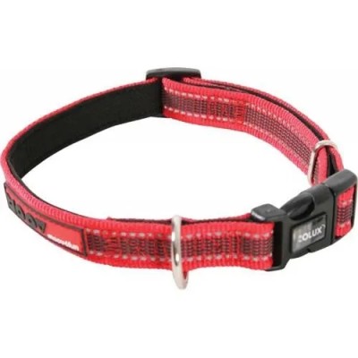 Obroża dla psa regulowana MOOV 40mm czerwona ZOLUX
